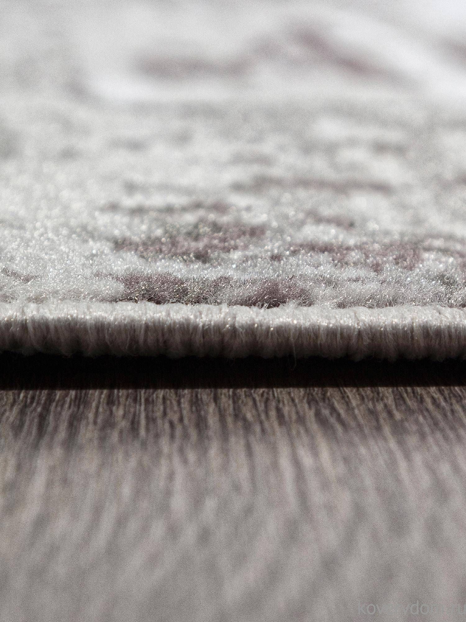 Ковер SILVER-A F394 GRAY Овал