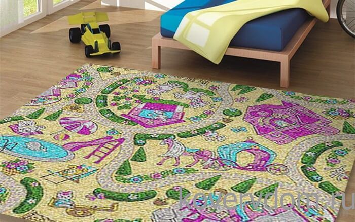 Детский ковер-палас  Сказочные пони